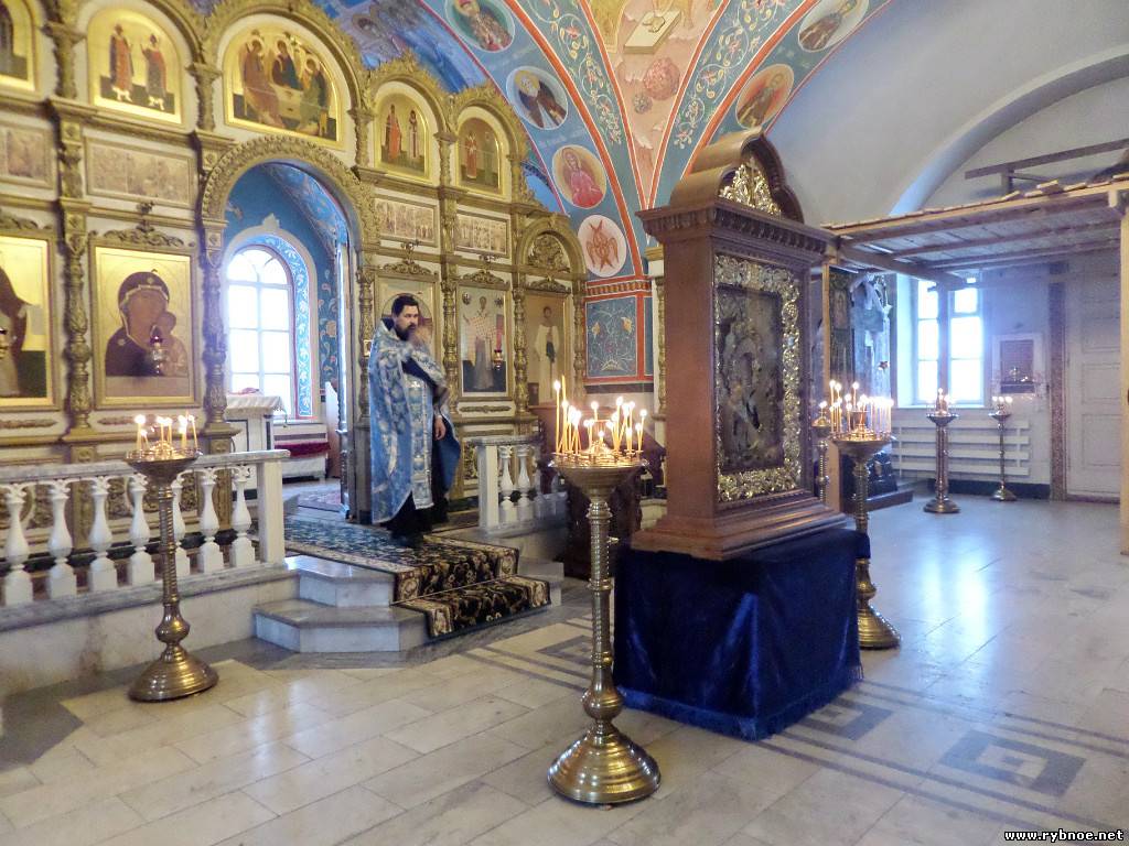 Образ Божией Матери Феодоровской прибыл в Успенский собор пощуповского монастыря
