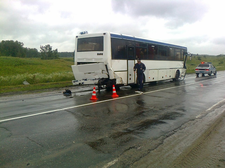 В Рязанской области в ДТП попал автобус. Есть погибшие