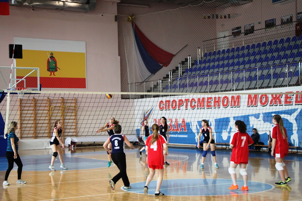 Чемпионат Рыбновского района по волейболу среди женских команд