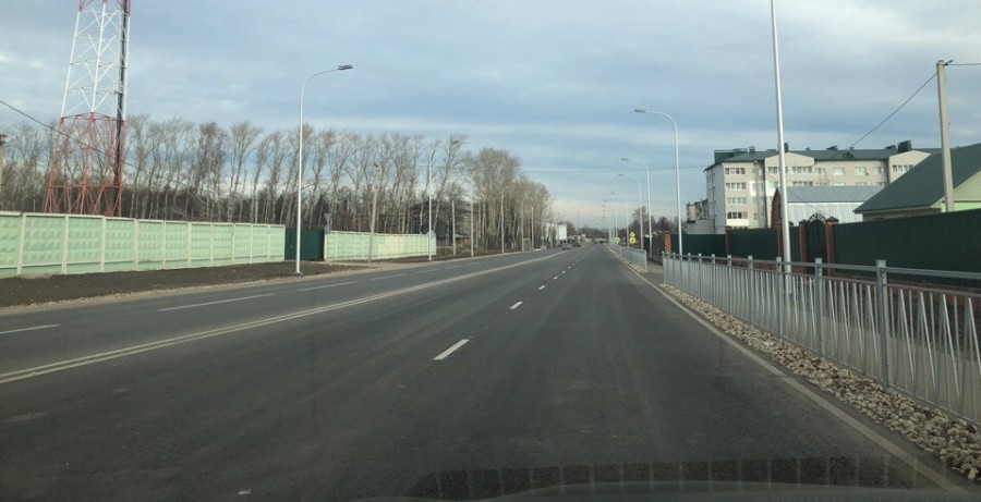 В Рыбном открыли дорогу с ул. Большой до трассы М5