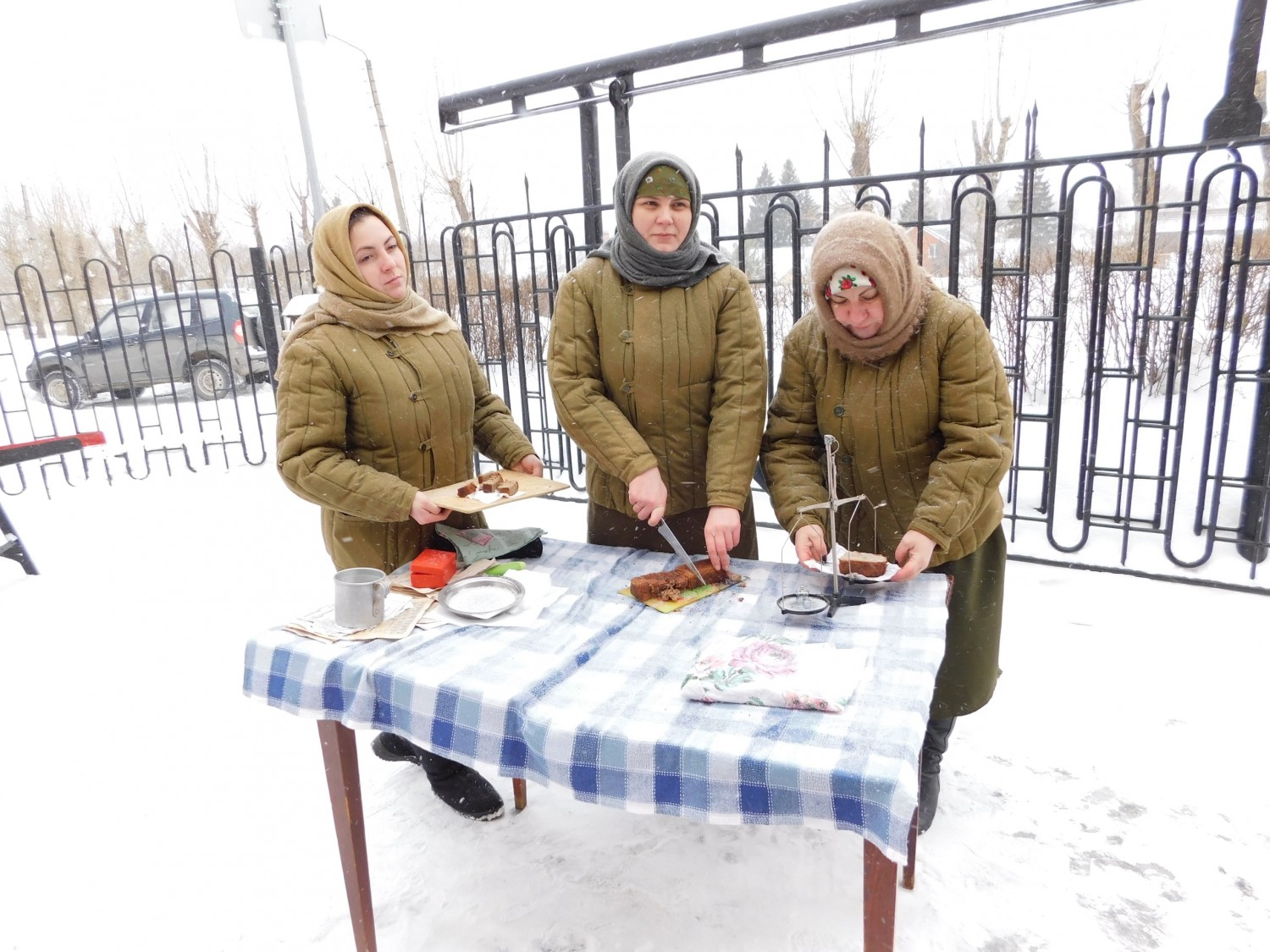 В Рыбновском районе прошла акция «Блокадный хлеб»