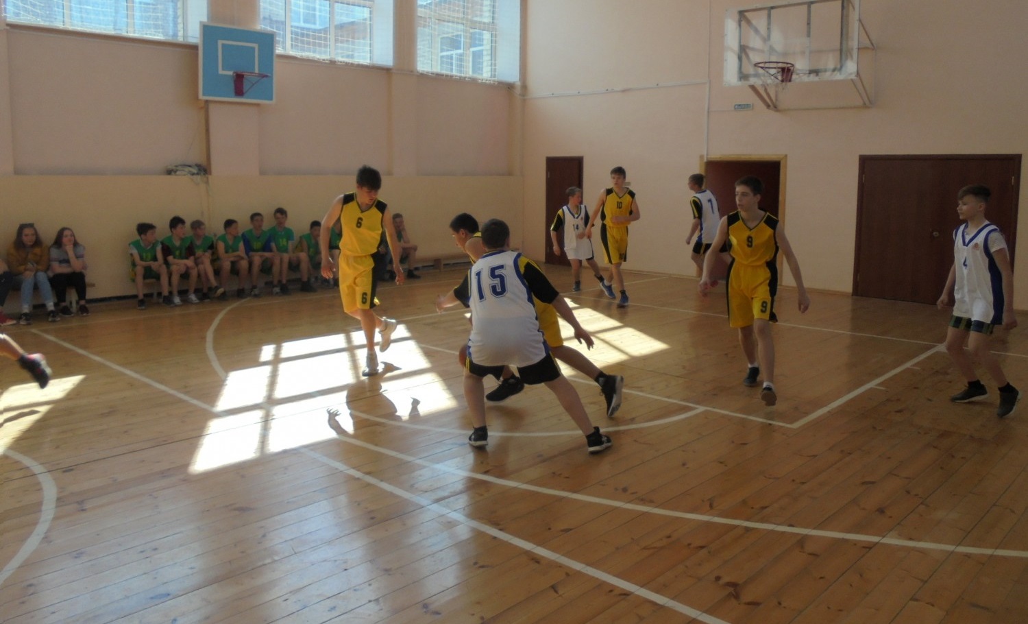В Рыбновской школе прошло первенство по баскетболу среди обучающихся в ДЮСШ