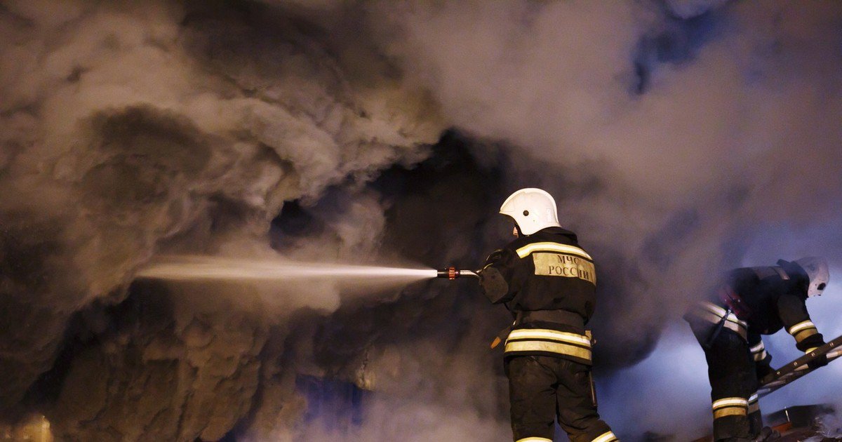 В Рыбновском районе загорелось жилое здание