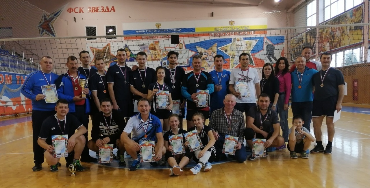 В Рыбном состоялся Кубок Рыбновского района по волейболу памяти В.И. Алешина