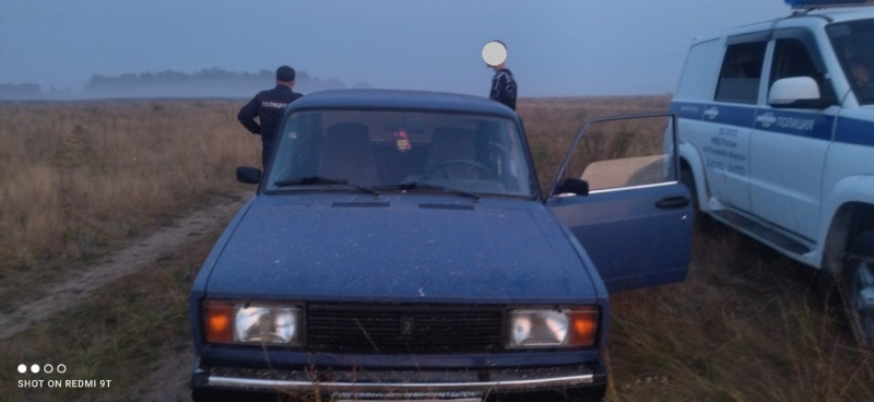 В Рыбновском районе 16-летний подросток угнал автомобиль у матери