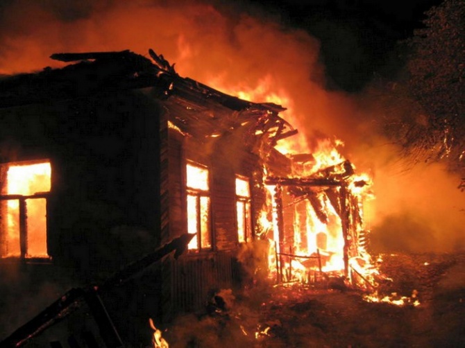 За 2014 год в Рыбновском районе «огнем уничтожено» было почти 54 миллиона рублей