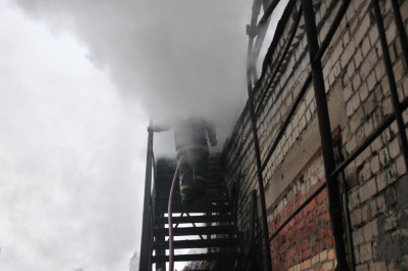 В Рыбновском районе ночью произошло два пожара