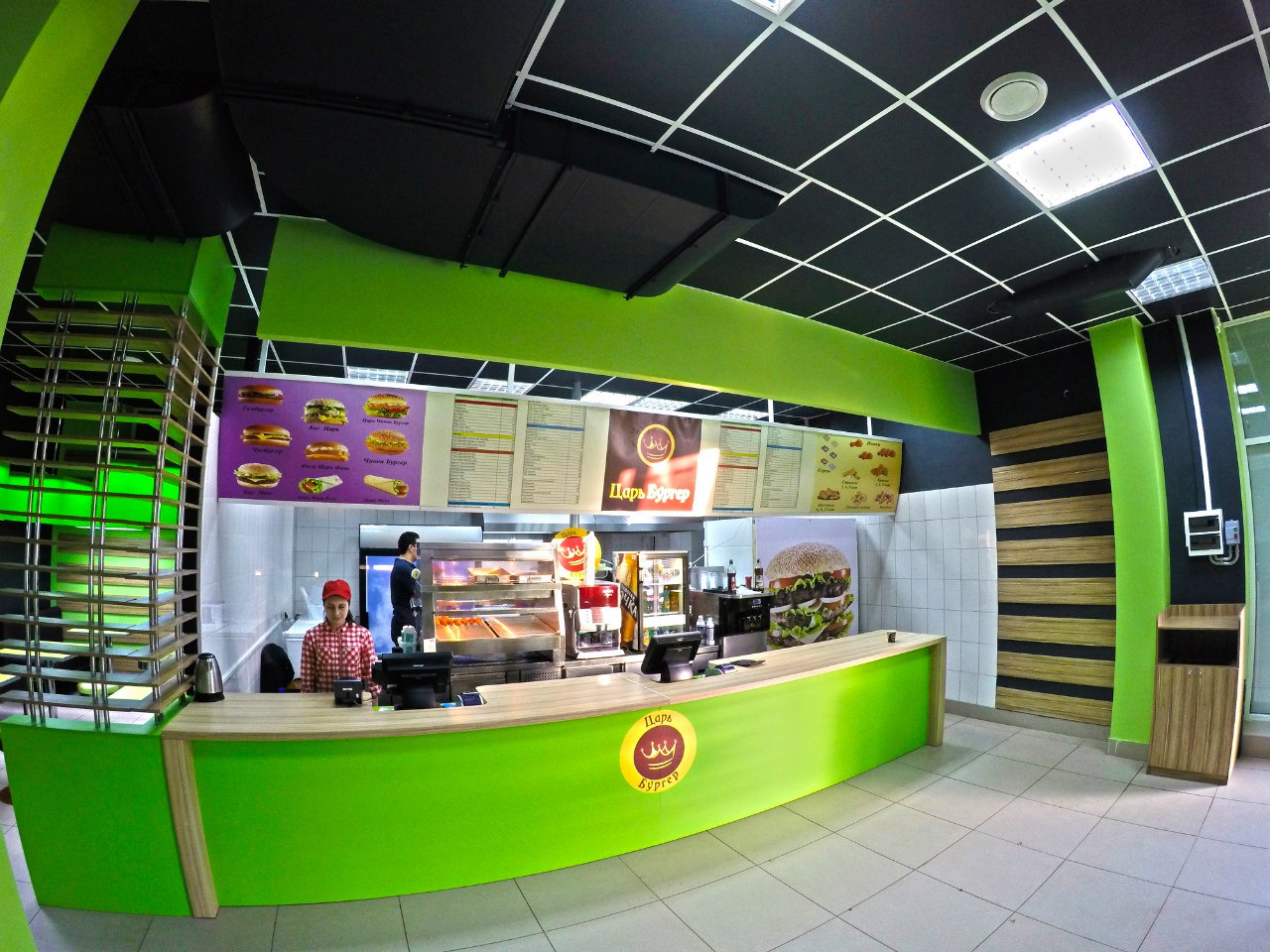 В Рыбном открывается ресторан быстрого питания «Царь Бургер»