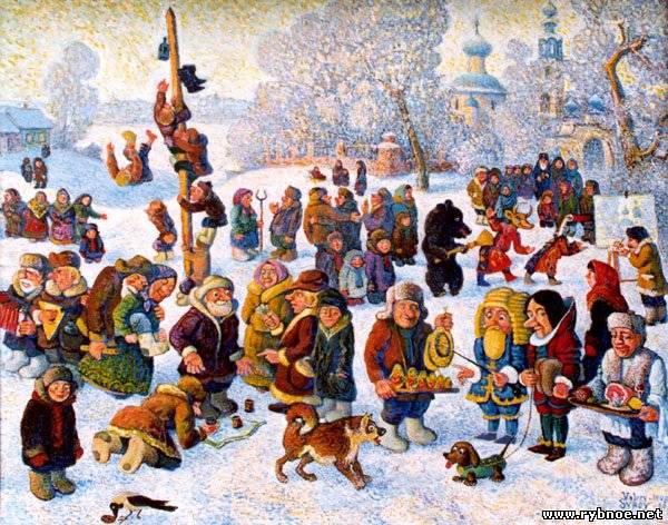 Программа праздничного гуляния «Проводы русской зимы» г. Рыбное