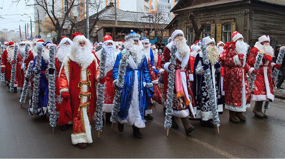 8 декабря в Рыбном пройдет Парад Дедов Морозов