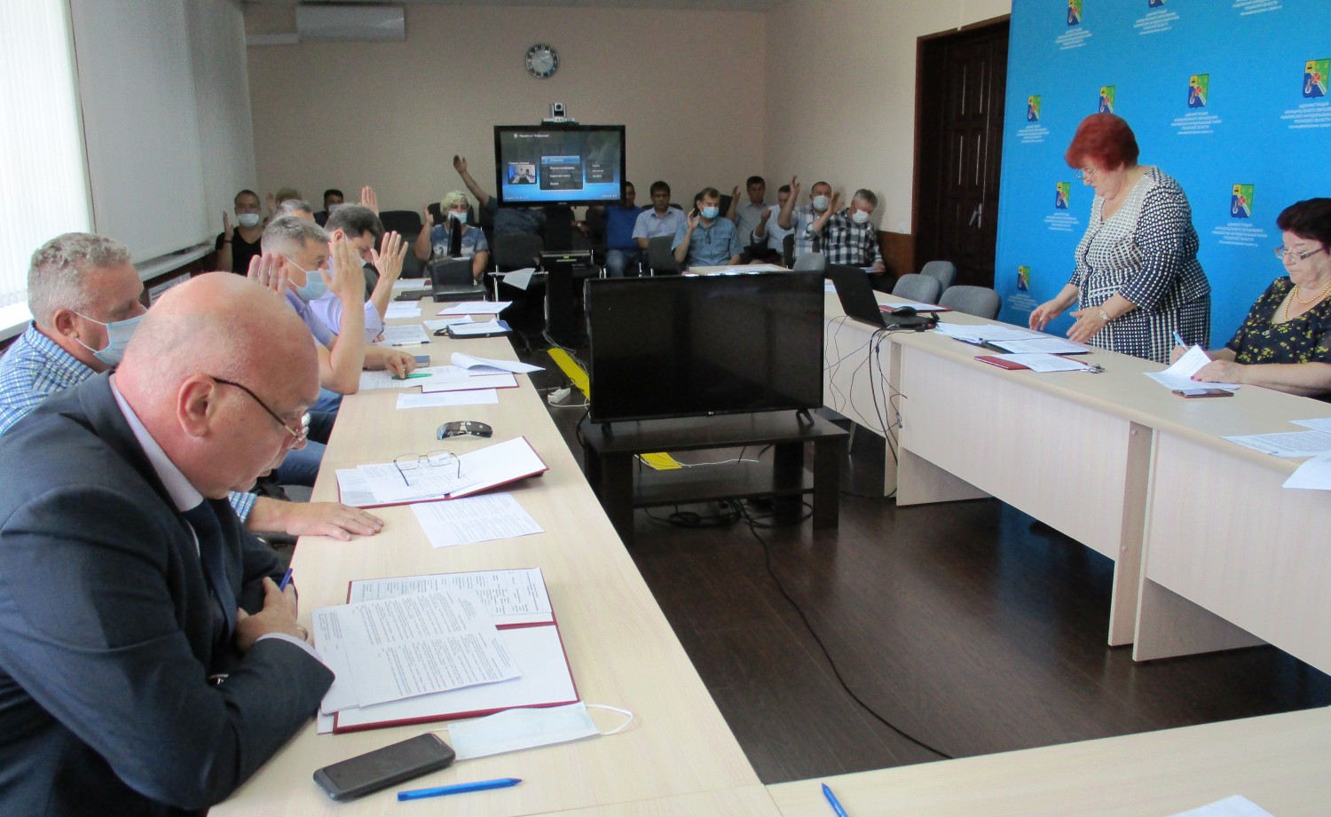 Совет депутатов Рыбновского района вернулся к привычному режиму работы