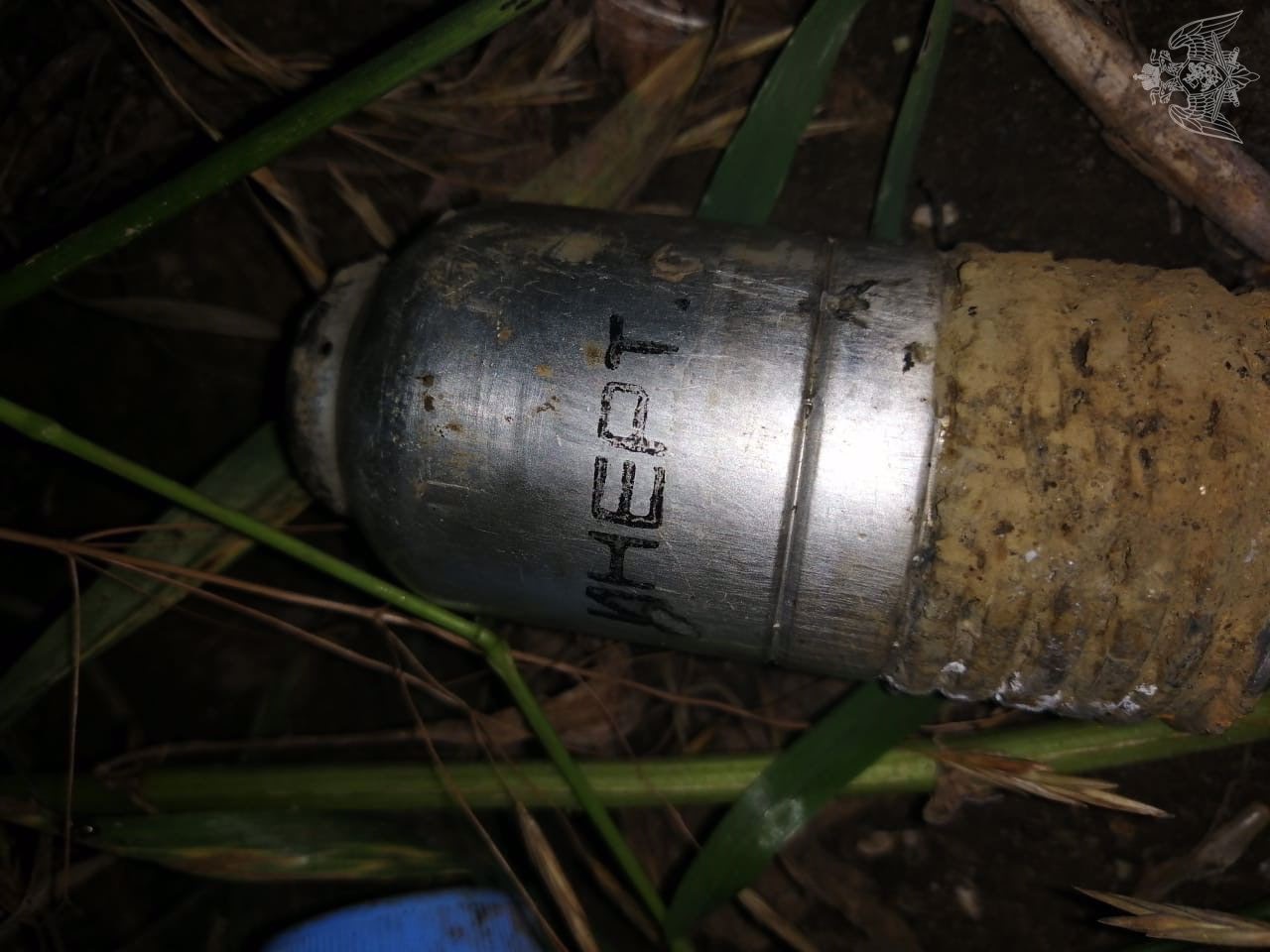 В Рыбновском районе местные жители нашли гранатометный выстрел