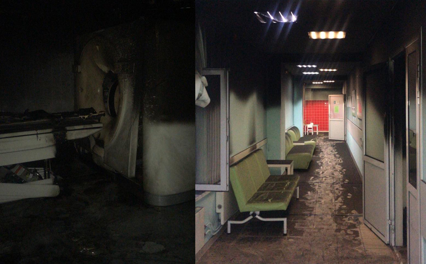 Медцентр «Клиника-Сити» в Рязани подожгли. Видео