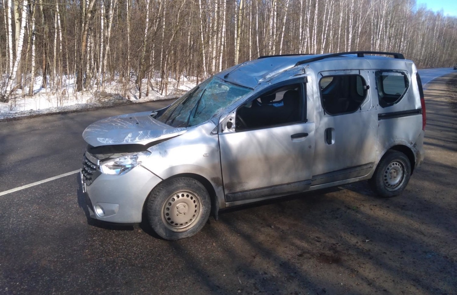Два человека пострадали в результате ДТП в Рыбновском районе