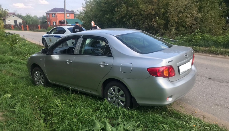 В Рыбновском районе задержали пьяного водителя
