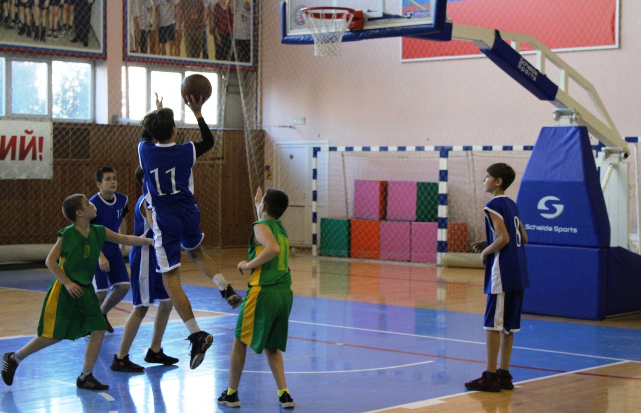 В ФСК «Звезда» состоялся розыгрыш Кубка Рыбновского района по баскетболу среди юношей
