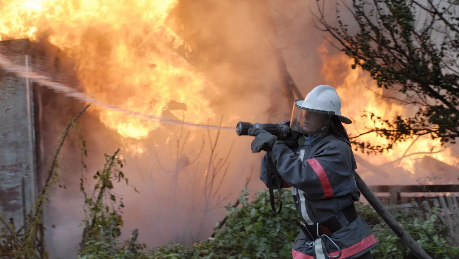 В выходные в деревне Медведево произошел пожар