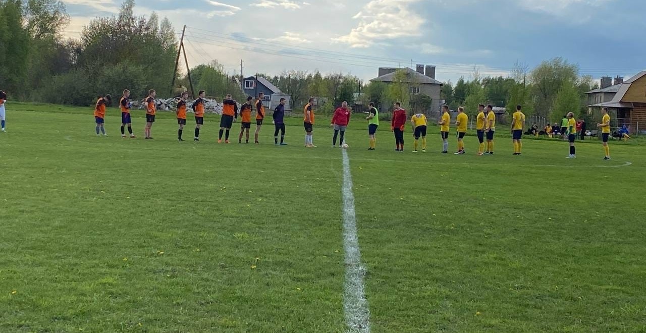 Завершился первый круг Чемпионата Рыбновского района по футболу