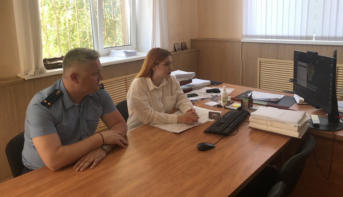 Первый заместитель прокурора Рязанской области провел прием граждан