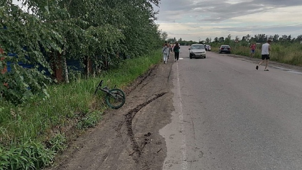 В Рыбном водитель на «Lada Kalina» сбил девятилетнего ребенка. Видео