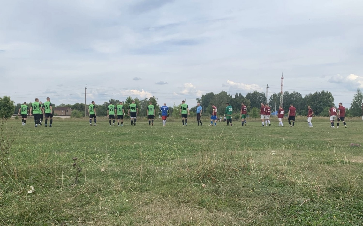 Итоги четырнадцатого тура Чемпионата Рыбновского района по футболу