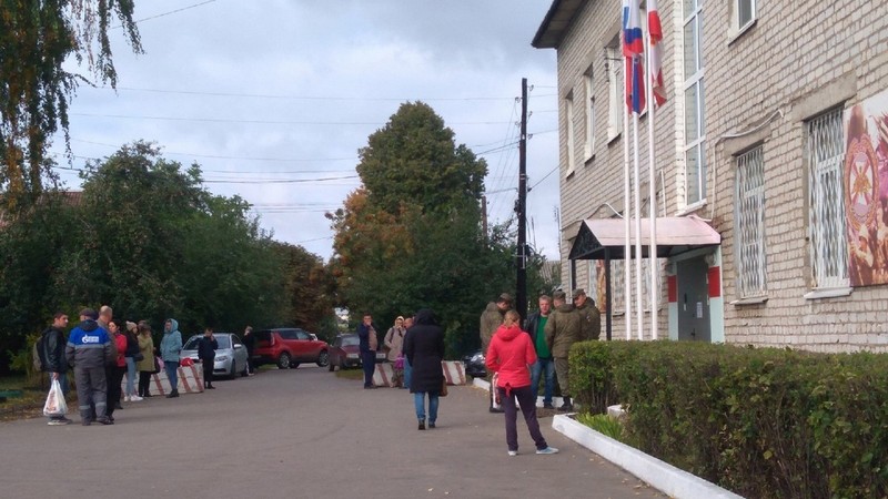 В Рыбновском районе призывают людей по частичной мобилизации