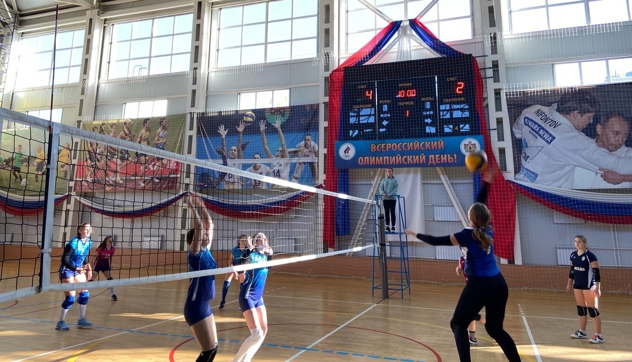 Рыбновские волейболистки приняли участие в первенстве Рязанской области