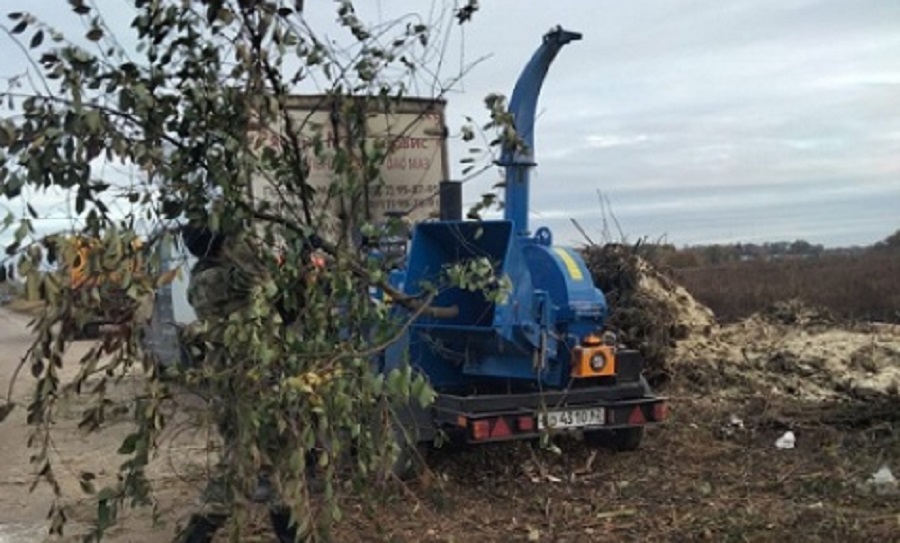 Эко-Пронск устраняет свалки древесного мусора в Рыбном