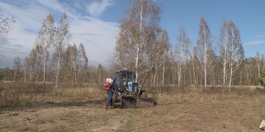 Скотомогильник птиц в Рыбновском районе убрали и обработали