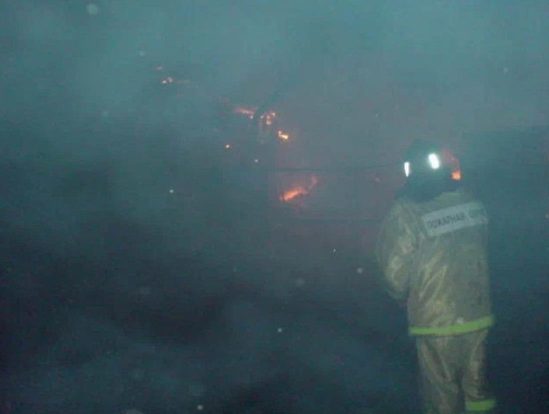 В Горяйново произошел пожар 13 января