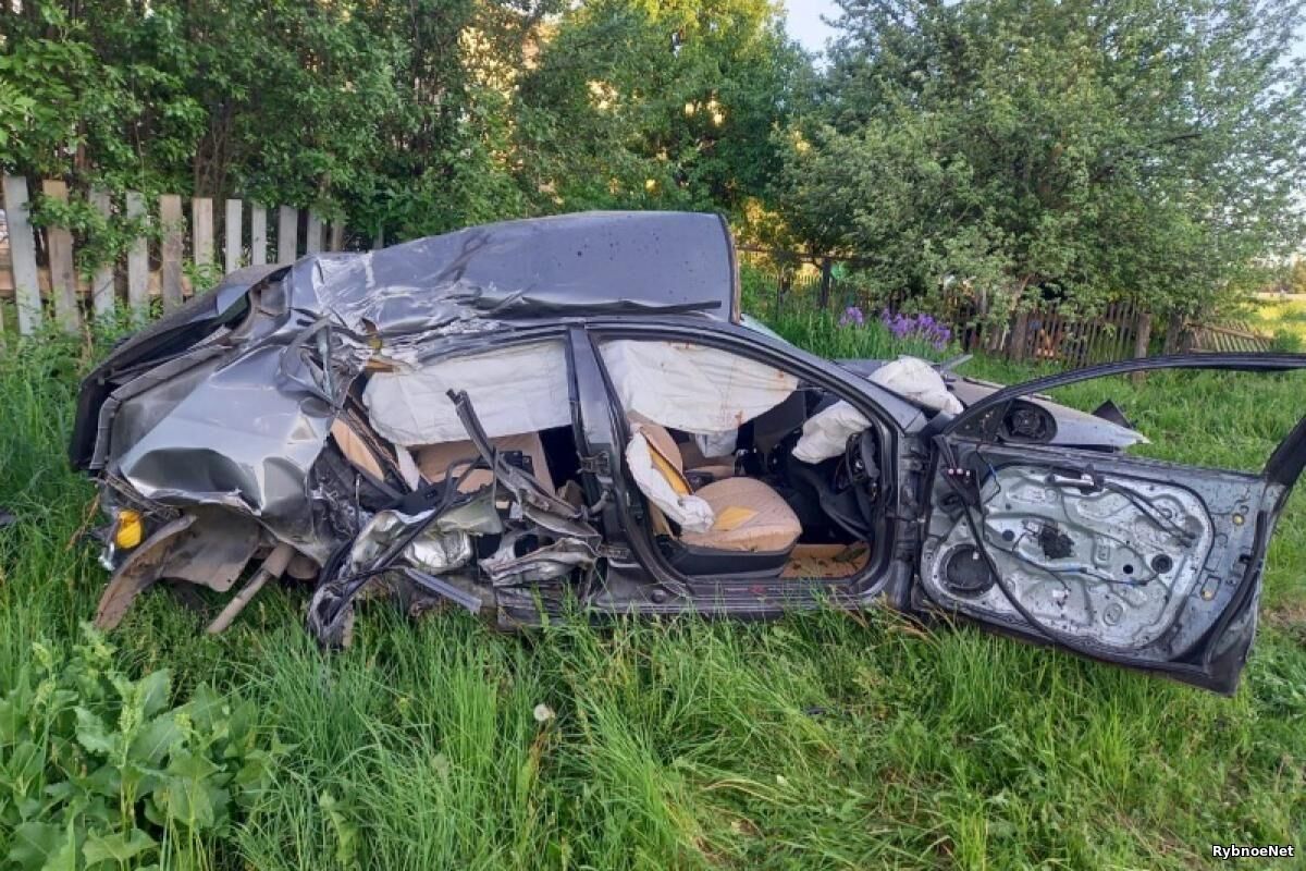 В Рыбновском районе в результате ДТП пострадали два человека. Видео