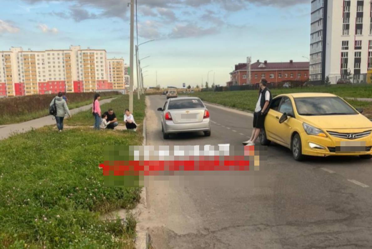 На ул. Перспективной произошёл наезд автомобиля на ребёнка