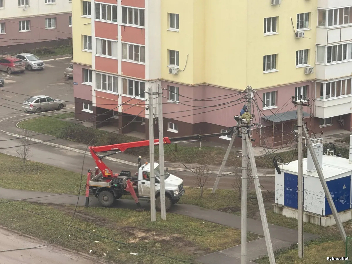 В Рыбном отключили свет из-за работ на новом водозаборном узле