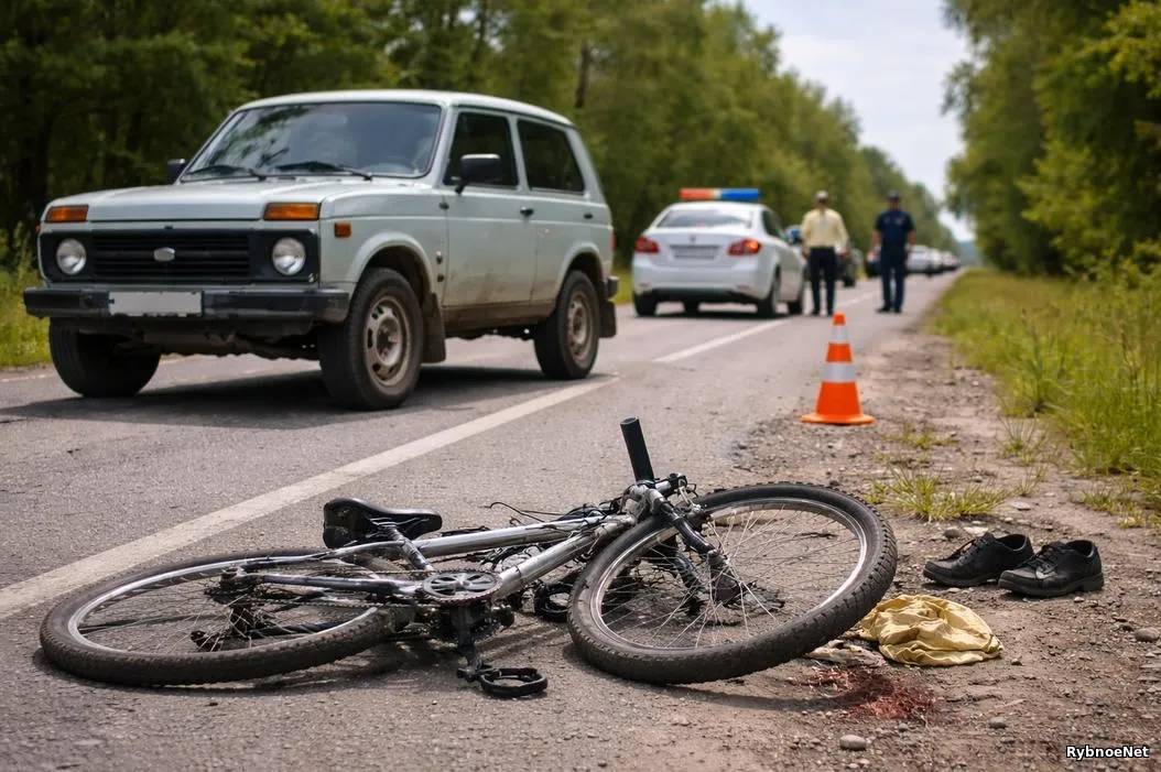 В Рыбновском районе ищут очевидцев ДТП, в котором погиб 71-летний велосипедист