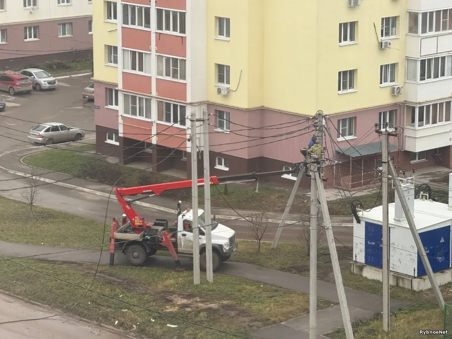 В Рыбном отключили свет из-за работ на новом водозаборном узле