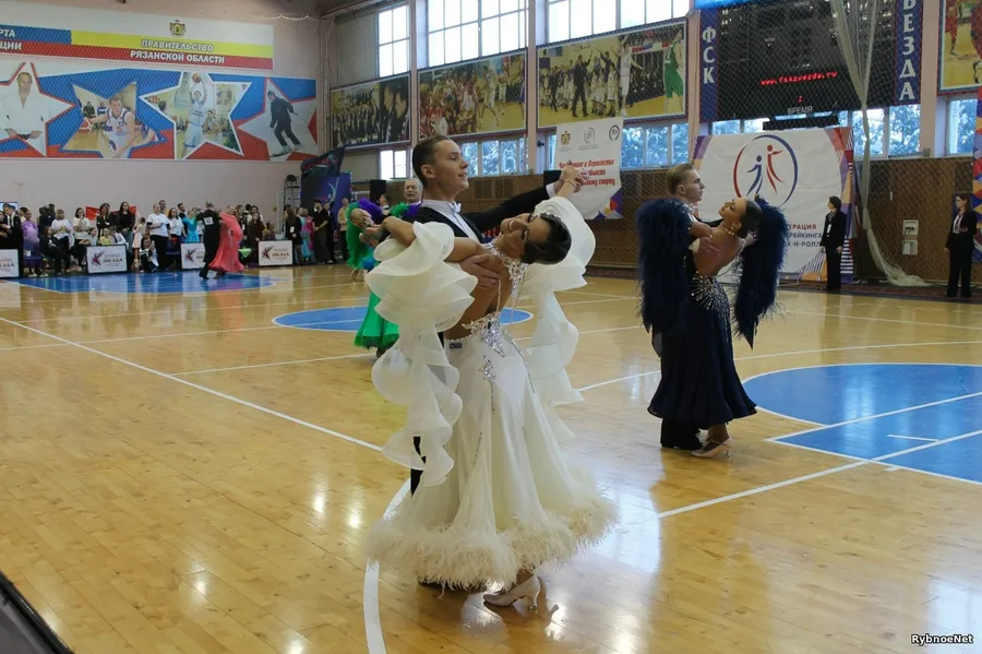 Чемпионат и первенство области по танцевальному спорту в Рыбном
