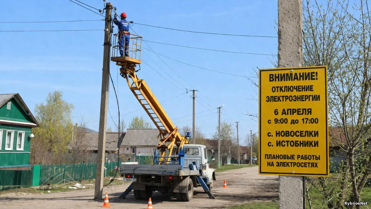 В Новоселках и Истобниках отключили электроэнергию