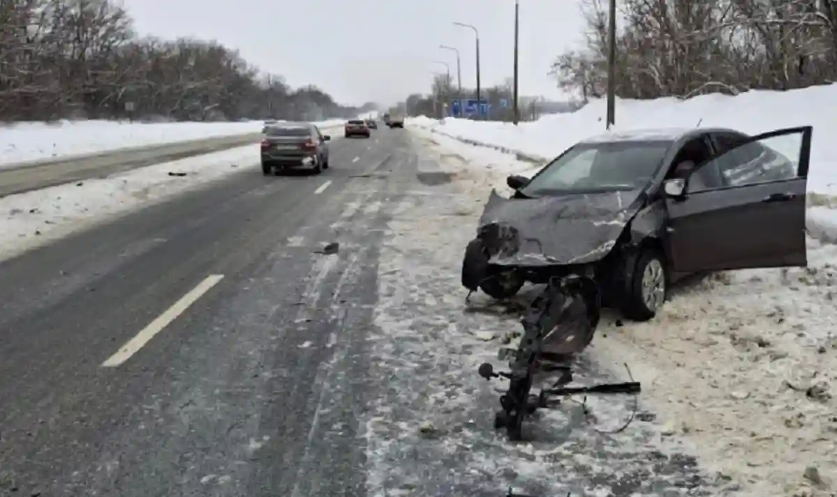 В Рыбновском районе в ДТП с фурой пострадала женщина