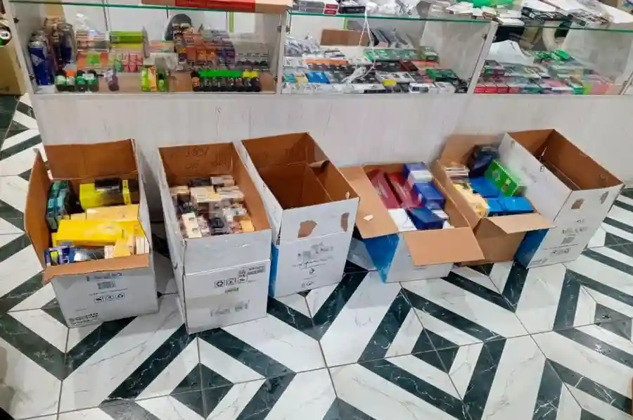 В Рыбном изъяли более 3 тысяч пачек нелегальных сигарет