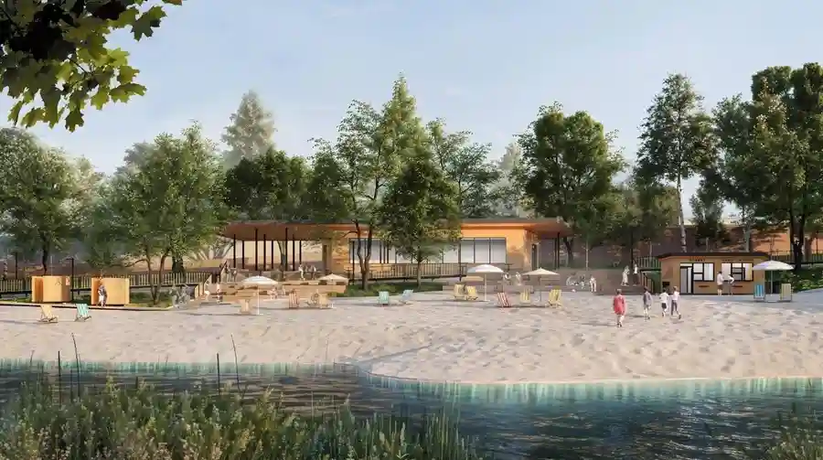 набережная реки вожа