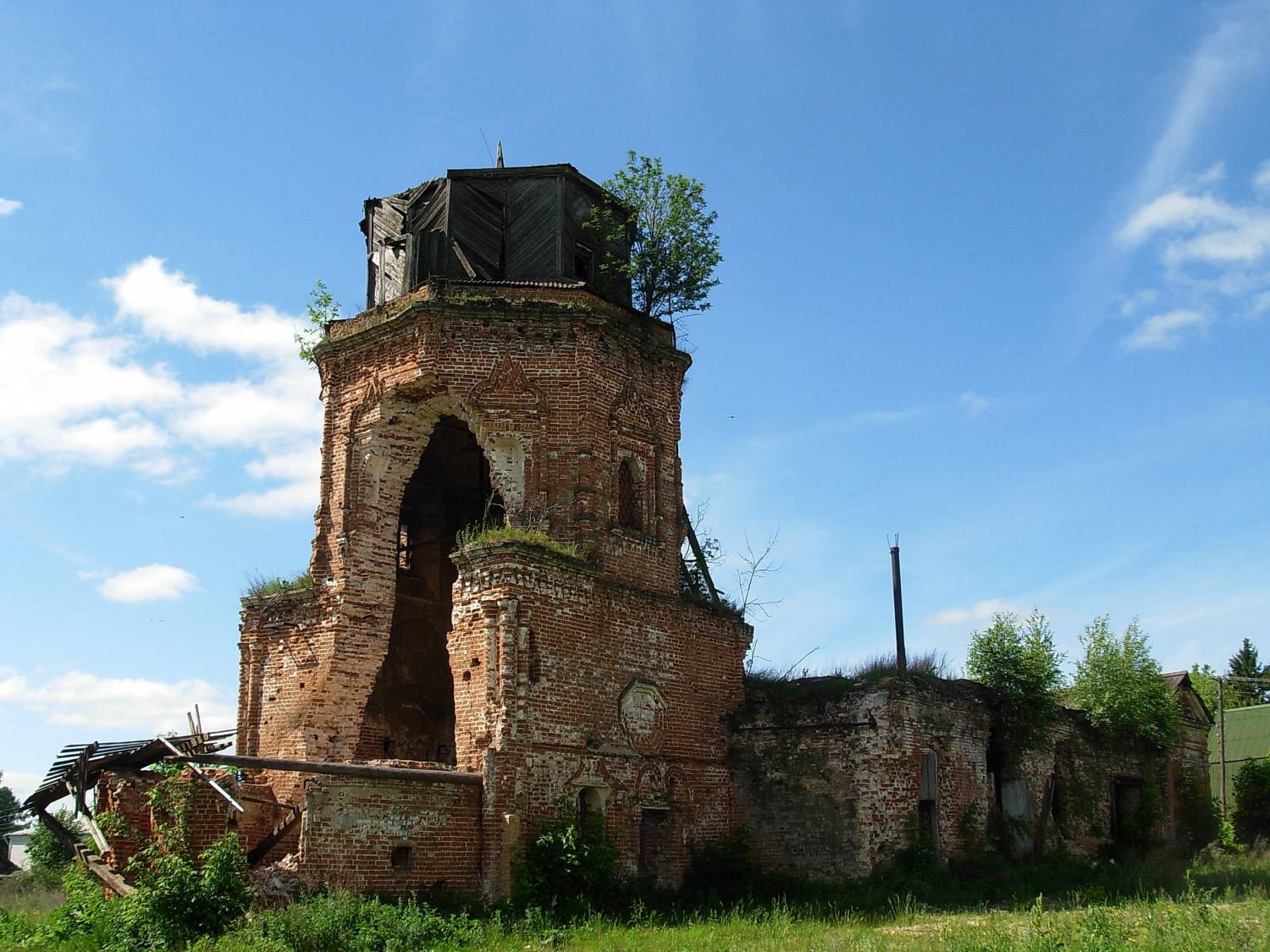 Богоявленская церковь. Деревня Костино Рыбновского района Рязанской области