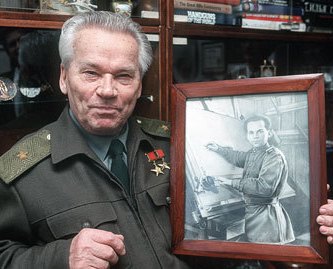 На 95 году жизни скончался великий оружейник России - Михаил Калашников 